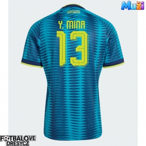 Kolumbie Yerry Mina #13 Venkovní Dres MS 2026 Krátký Rukáv